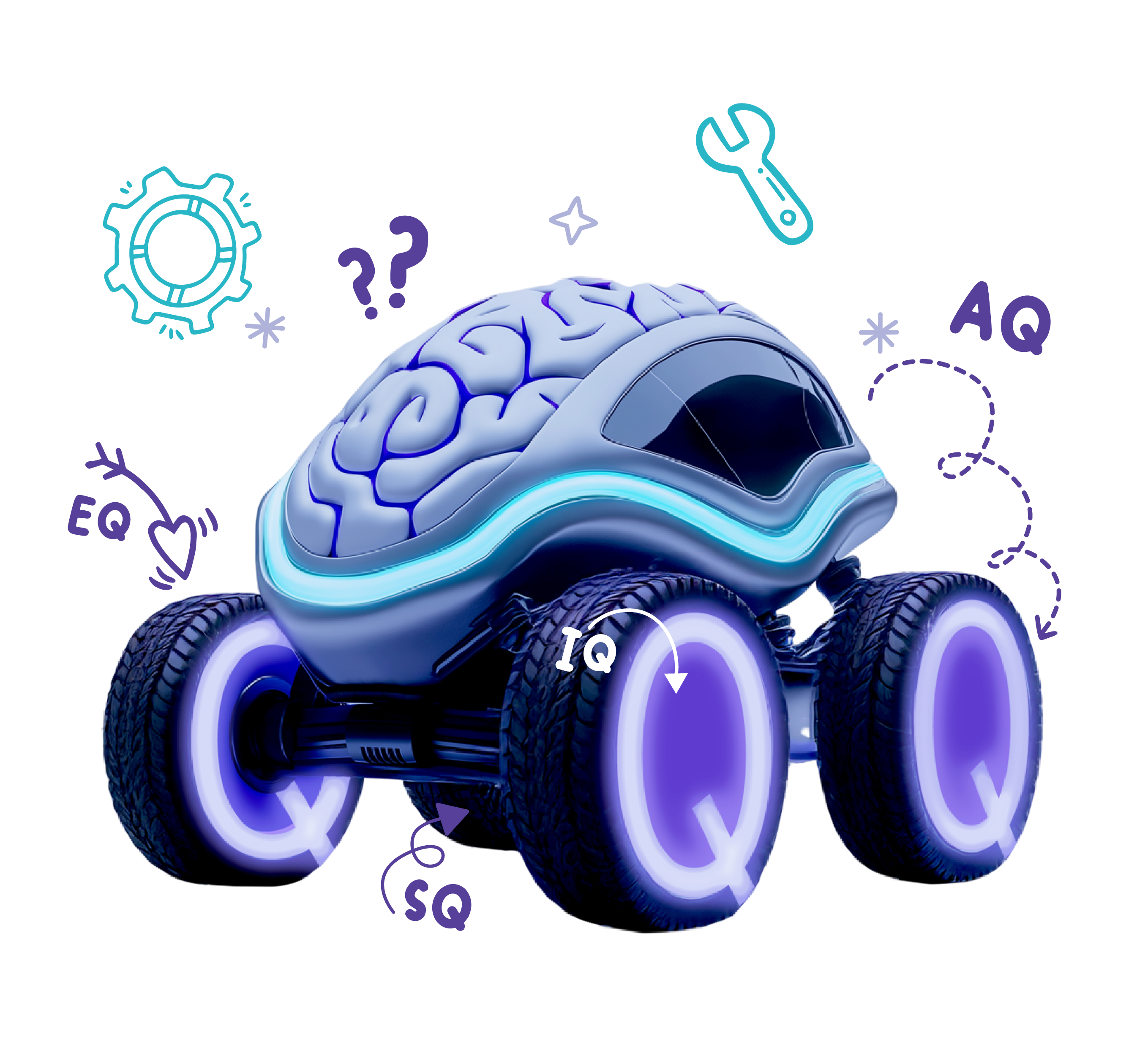 Learners collaborating in a modern environment